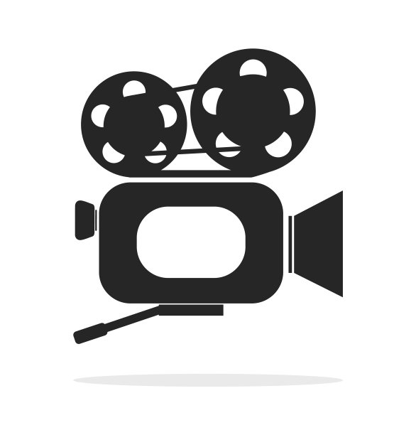 复古电影摄像机图标图片下载