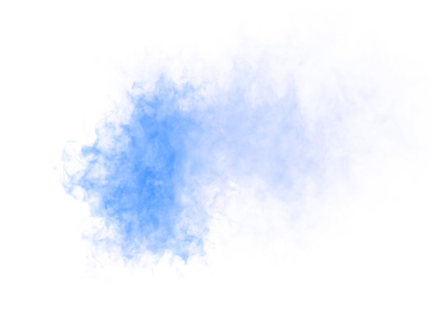 烟雾形状的抽象插图。图片下载