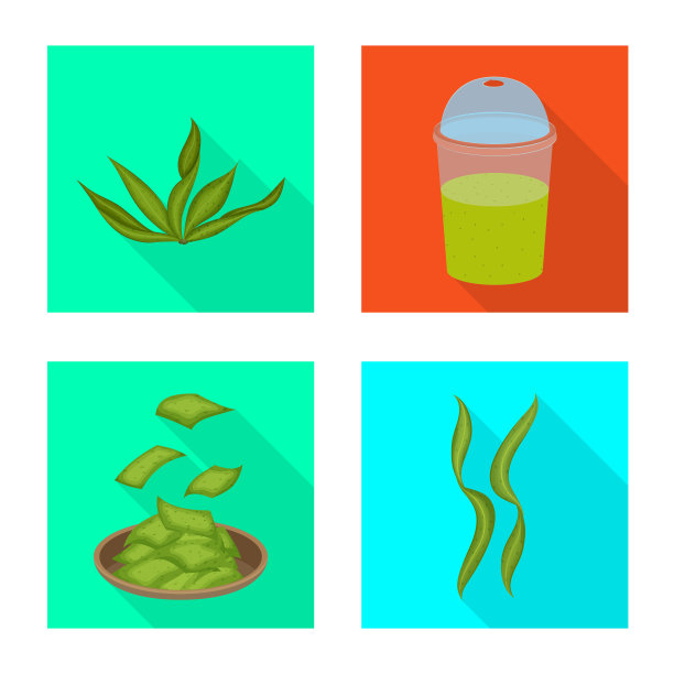 蛋白质和海洋图标合集图片下载