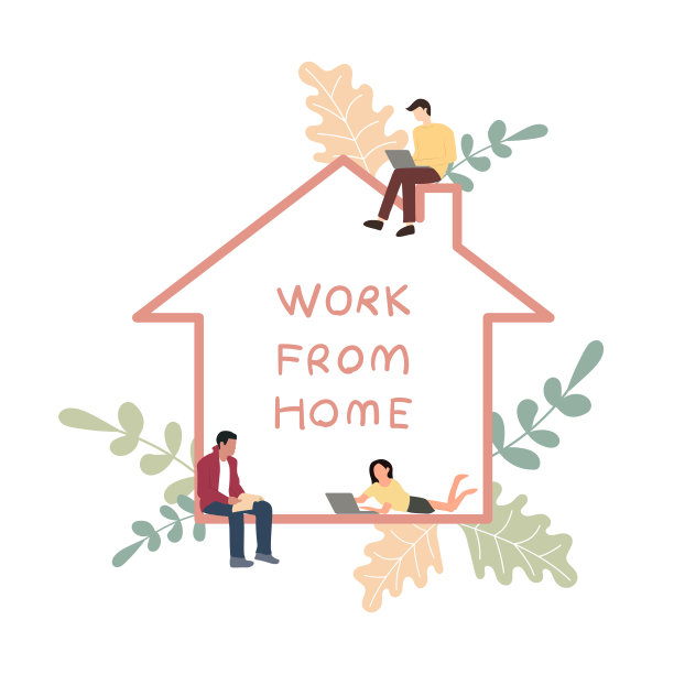 居家办公图片下载