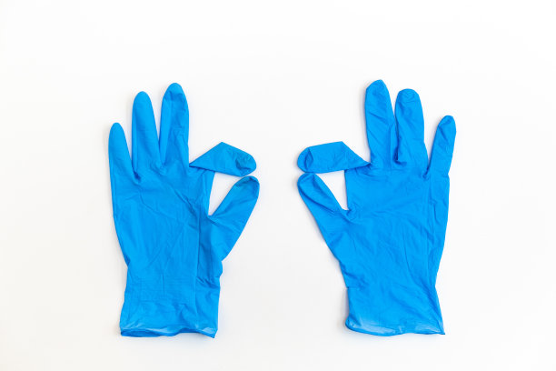 两只手套做了ok的标志图片下载