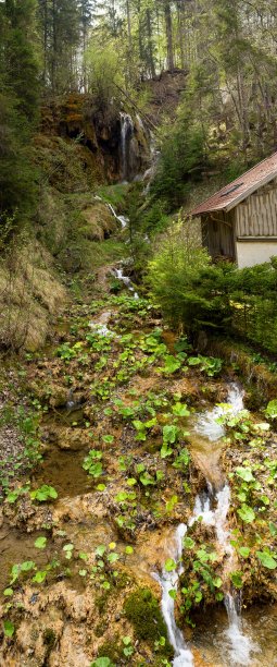 瀑布在Soyermühle图片下载