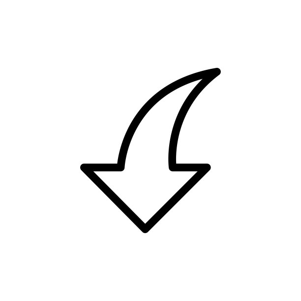 箭头图标平面矢量模板设计流行图片下载