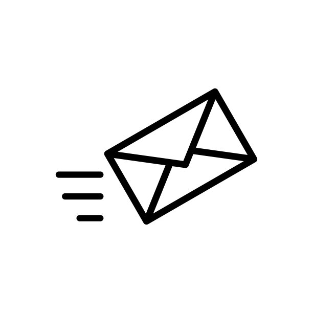 信封图标平面矢量模板设计流行图片下载