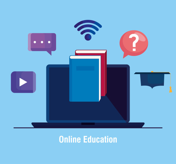 利用笔记本电脑进行在线教育技术图片下载