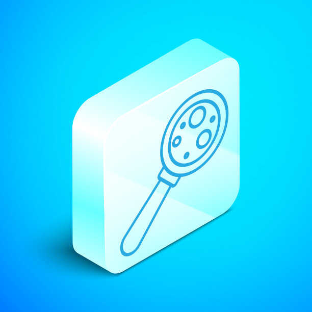 放大镜下等距线微生物图片下载