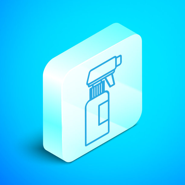 等距线发型师手枪喷雾瓶图片下载