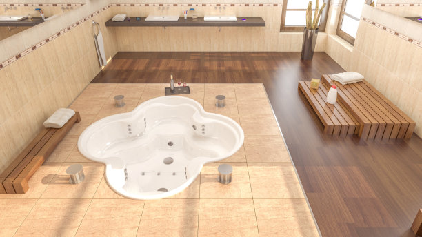 家庭室内浴室图片下载