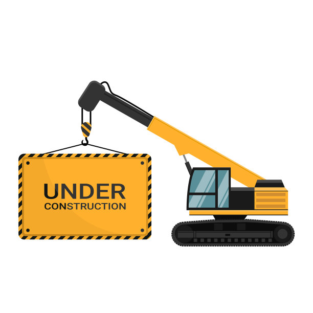 海报吊履带式起重机图片下载