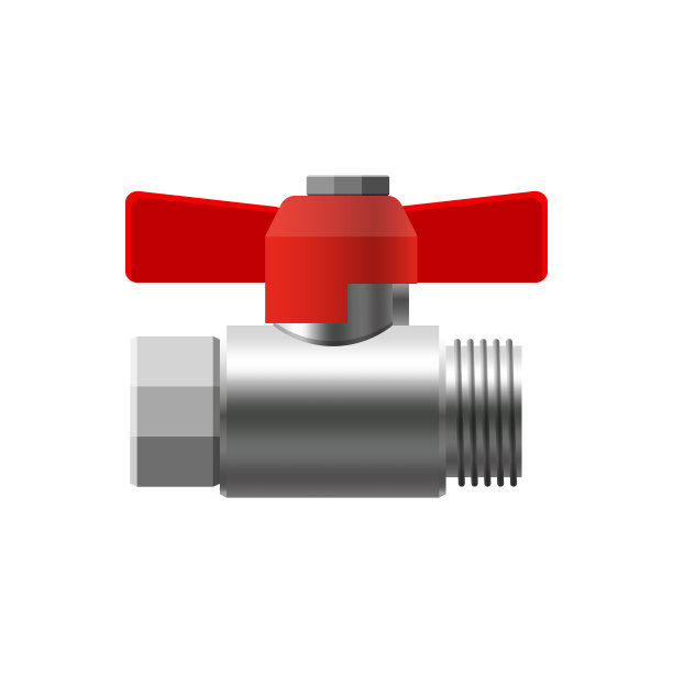 阀门、球阀、管件、金属管道系统图片下载