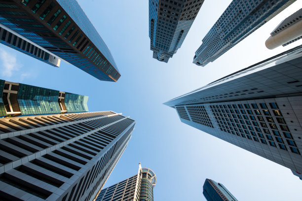 新加坡企业建筑系列-新加坡天际线图片下载