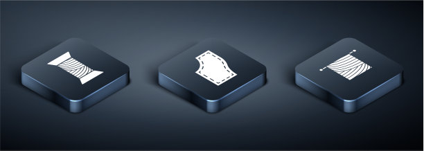 在线轴编织上设置等距缝纫线图片下载