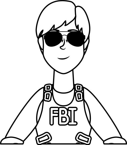 年轻的联邦探员角色图片下载