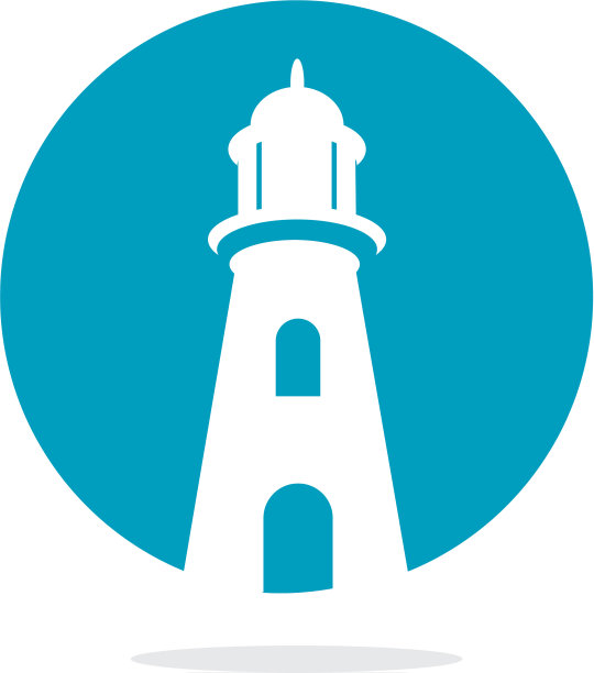 灯塔标志设计图片下载