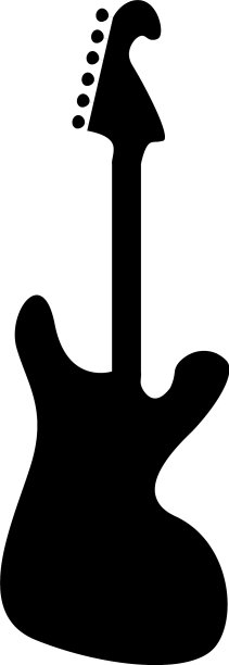 设置弦乐器的剪影图片下载