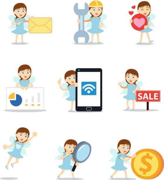 设定角色美丽的女人在童话故事图片下载