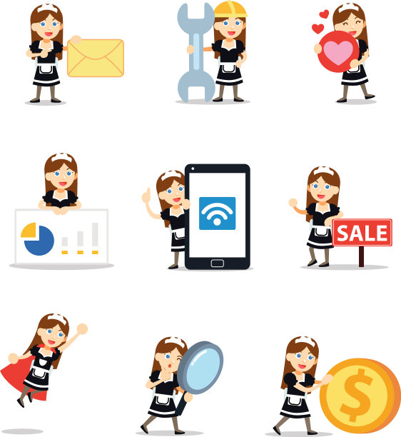 剧中女法国女佣穿着一件图片下载