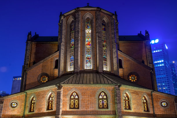 首尔Myeongdong大教堂图片下载