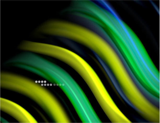 丝绸光滑的线条上的黑色液体液体的颜色图片下载