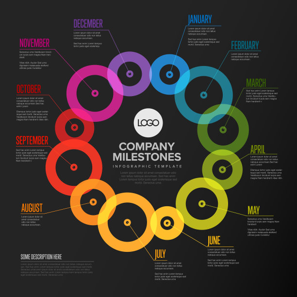 全年循环时间表模板图片下载