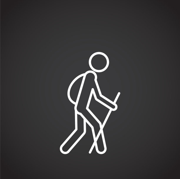 露营图标的背景图形和网络图片下载