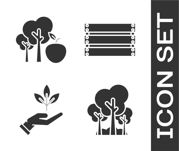 把苹果树和苹果树放在一起图片下载