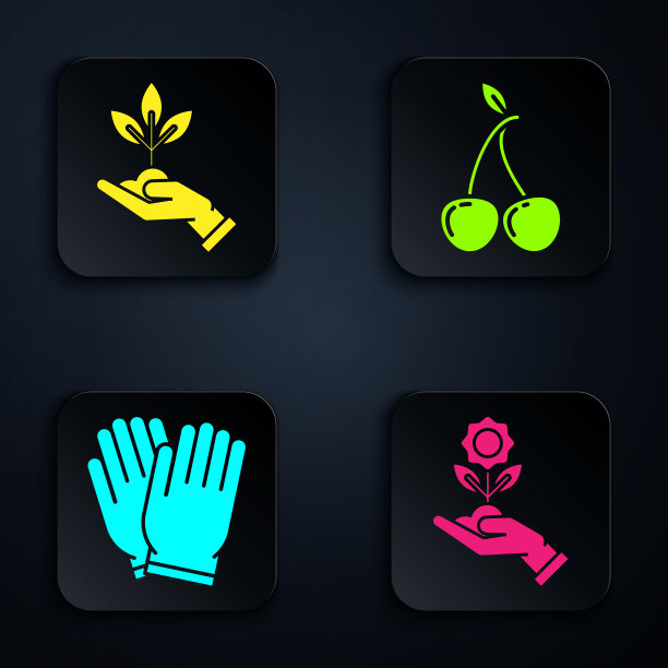 一手捧着鲜花，一手捧着植物图片下载