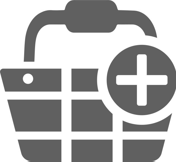 购物手推车添加购物车图标图片下载