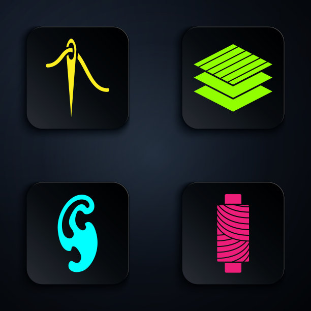 将缝纫线固定在线轴上，以便缝纫图片下载