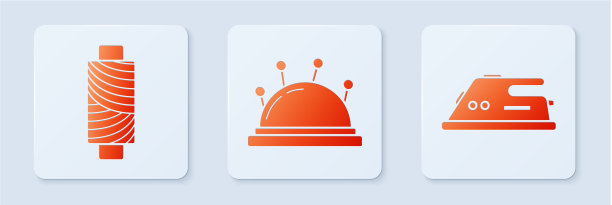 把针床和缝线固定在线轴上图片下载