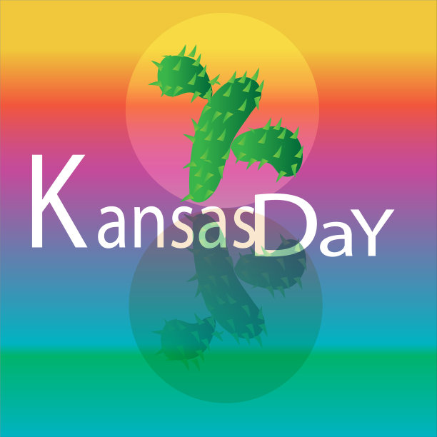 堪萨斯日标志图片下载
