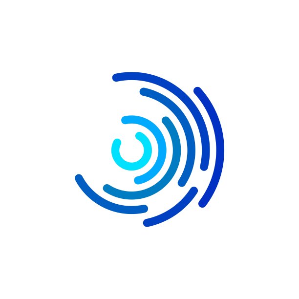 抽象漩涡线标志模板插图设计。向量EPS 10。图片下载