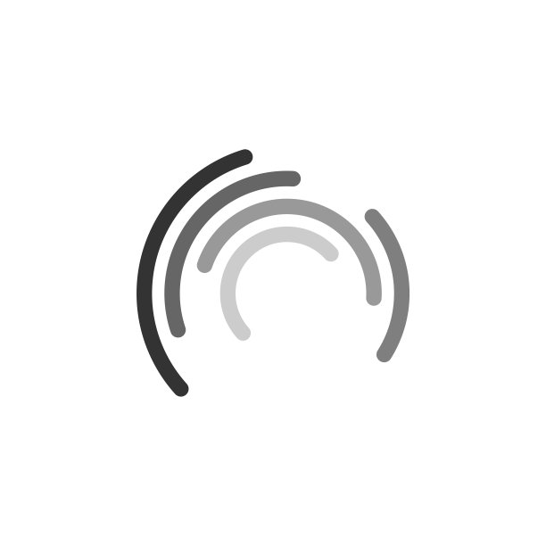 抽象漩涡线标志模板插图设计。向量EPS 10。图片下载