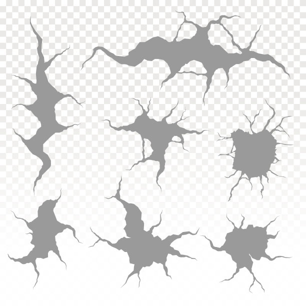 现实的墙壁裂缝。图片下载