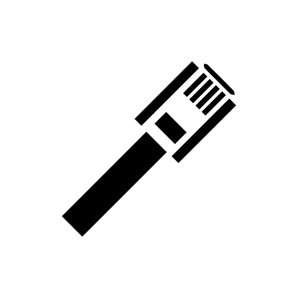 电缆电线图标平面矢量简单孤立的插图标识模板设计新潮图片下载