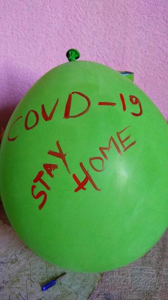 新冠肺炎气球按摩照片图片下载
