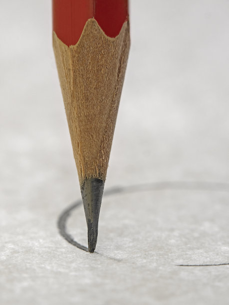 铅笔和铅笔线特写图片下载