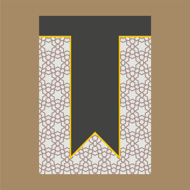 豪华封面页与图案设计的传单图片下载