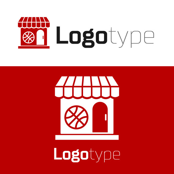 红色运动商店与篮球偶像隔绝图片下载