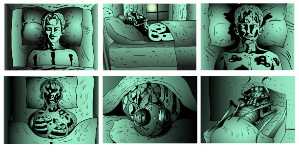 卡夫卡的变形记图片下载