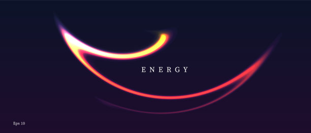 抽象背景与模糊红色能量氖图片下载