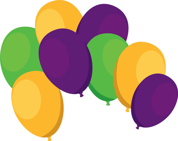 派对和庆祝气球设计图片下载