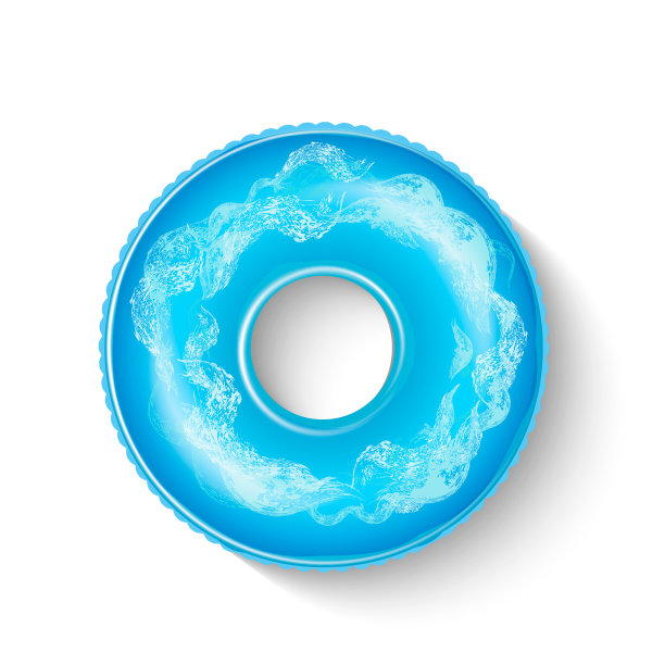 独角兽充气游泳池浮图片下载