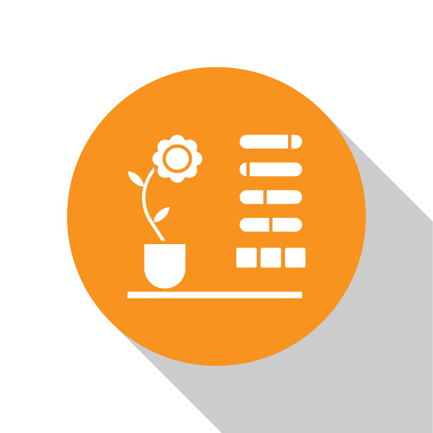 白花状态图标隔离在白色图片下载