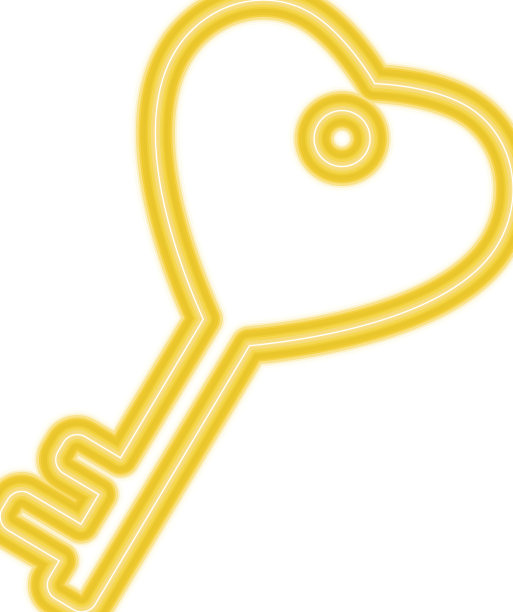 霓虹灯情人节的关键图片下载