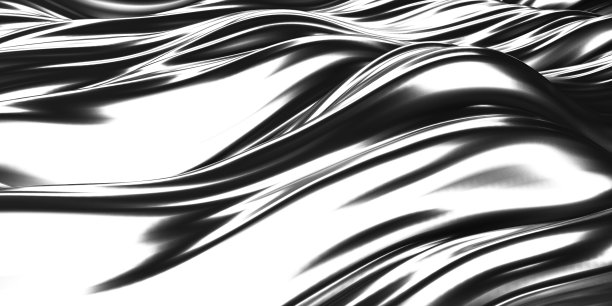 金属抽象波状液体背景图片下载