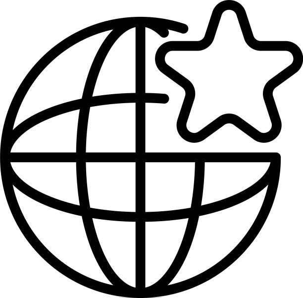 全球明星迷人的图标轮廓风格图片下载