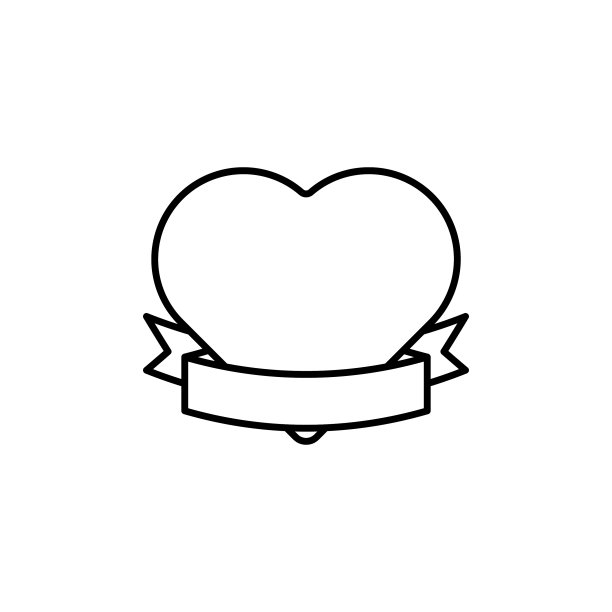 心形图标标志心形图标标志心形图标平坦图片下载