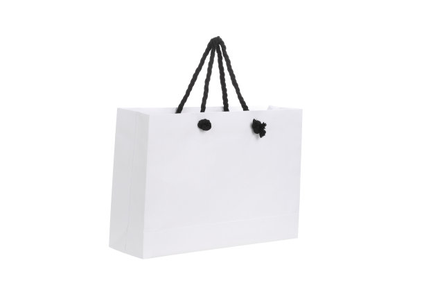 白色的购物袋图片下载