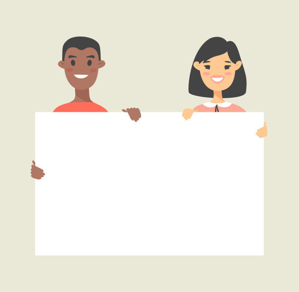 带有滑板的男女角色。卡通风格人物图标。孤立的头像。扁平插画男女面孔。手绘矢量图女孩和男孩肖像图片下载